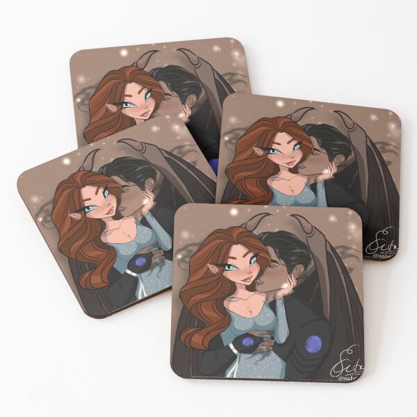 Item preview, Gwyn and Azriel x Winx designed and sold by sabrinaarts14.