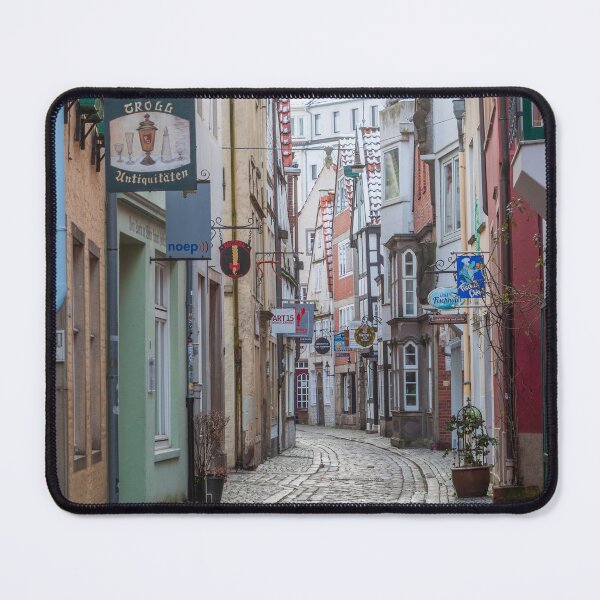 Item preview, Snowy Bremen Schnoorviertel in winter, Bremen, Germany, Europe designed and sold by Torsten Krüger.