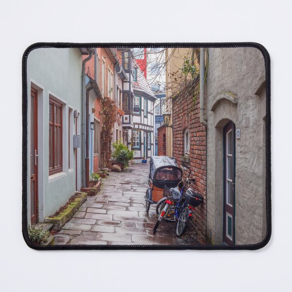 Item preview, Snowy Bremen Schnoorviertel in winter, Bremen, Germany, Europe designed and sold by Torsten Krüger.