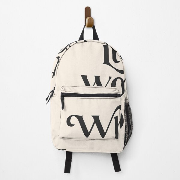 Item preview, What If It All Works Out in Black and Beige designed and sold by GraphicBicycle.