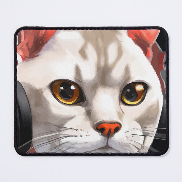 Item preview, Cool Cat With Headphones designed and sold by ArtisticAllure1.