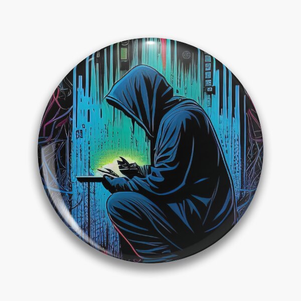 Item preview, Hacker in the wires designed and sold by RK - Shop.