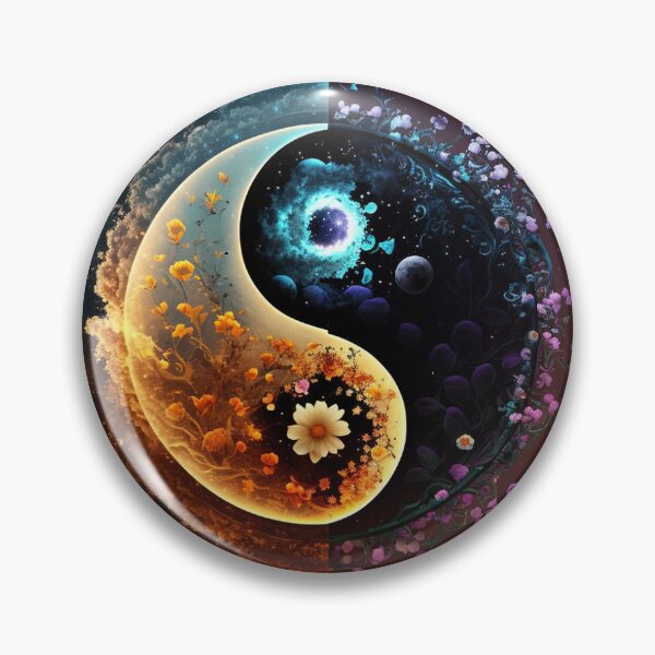 Item preview, Yin Yang Flower designed and sold by RonoBrush.