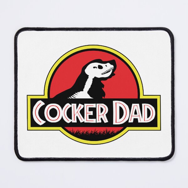 Item preview, (For Bright Background) Jurassic English Cocker Spaniel Dad designed and sold by More Cute Dogs.
