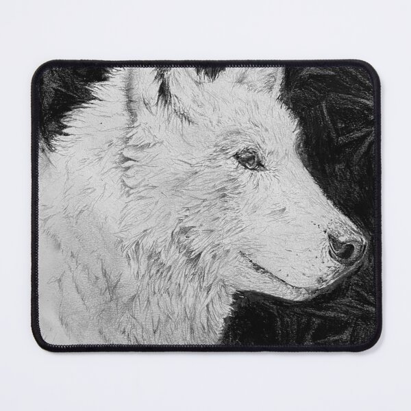 Item preview, Bright wolf in charcoal designed and sold by knatalie5.