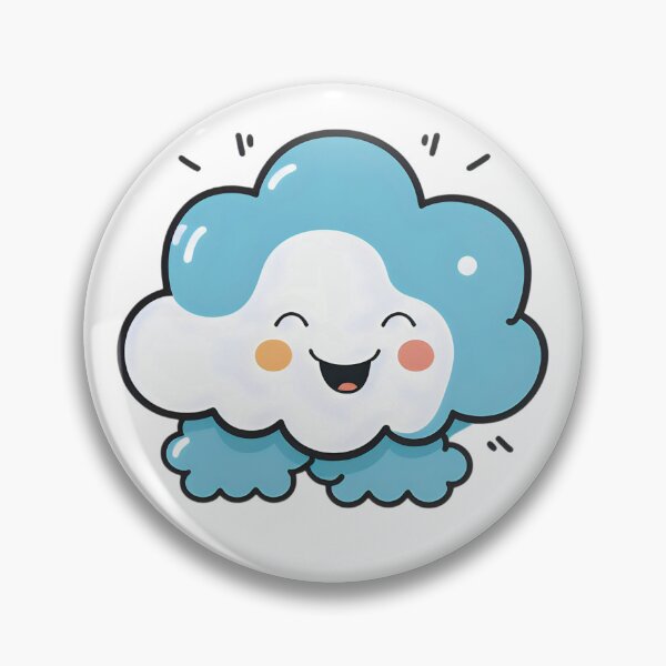 Item preview, Happy Cloud Spread Positivity with this Smiling Cloud designed and sold by STrongUP.