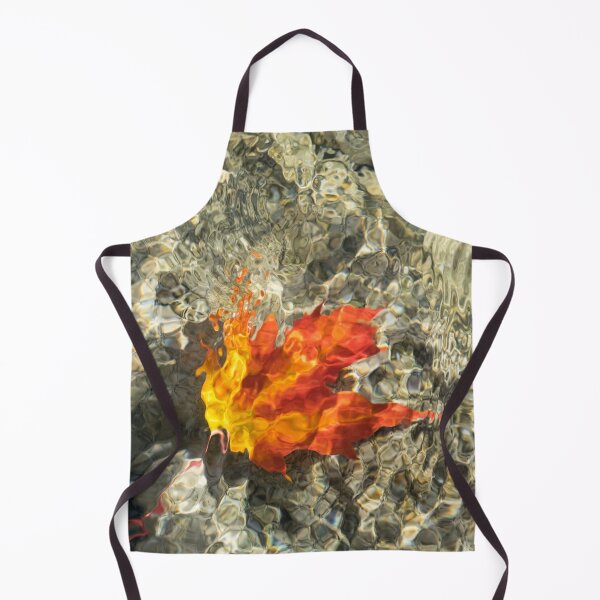 Item preview, Refraction Magic - Submerged Maple Leaf Abstracted by Mother Nature designed and sold by Georgia Mizuleva.