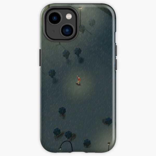 Dancing in the rain iPhone Tough Case