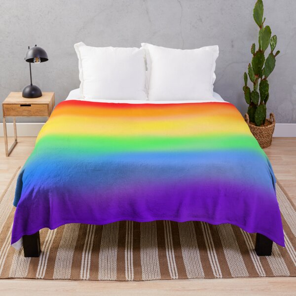 Item preview, LGBTQ pride rainbow with spray can paint effect designed and sold by VistaViews.
