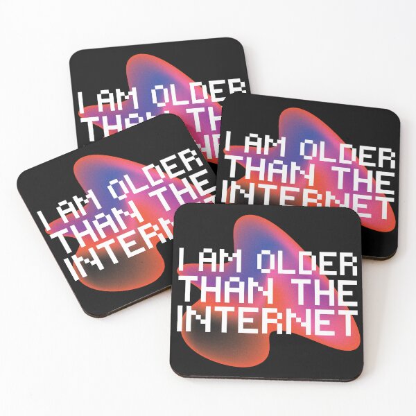 Item preview, I Am Older Than The Internet Synthwave Retrowave Geeker designed and sold by brytfanna.