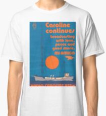 Radio Caroline (Pirate Radio) Classic T-Shirt