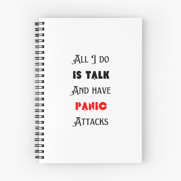Item preview,  All I do is talk and have panic attacks  designed and sold by TeePassion.