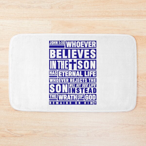 Item preview, John 3:36 Whoever Believes In The Son Has Eternal Life designed and sold by plushism.