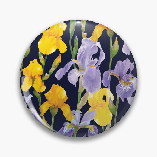 Item preview, Delicate Iris Flowers designed and sold by danikaVT.