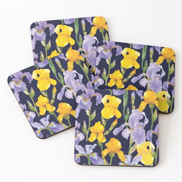 Item preview, Delicate Iris Flowers designed and sold by danikaVT.