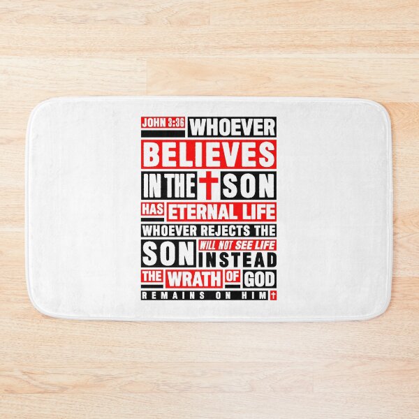 Item preview, John 3:36 Whoever Believes In The Son Has Eternal Life designed and sold by plushism.
