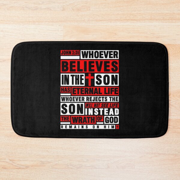 Item preview, John 3:36 Whoever Believes In The Son Has Eternal Life designed and sold by plushism.
