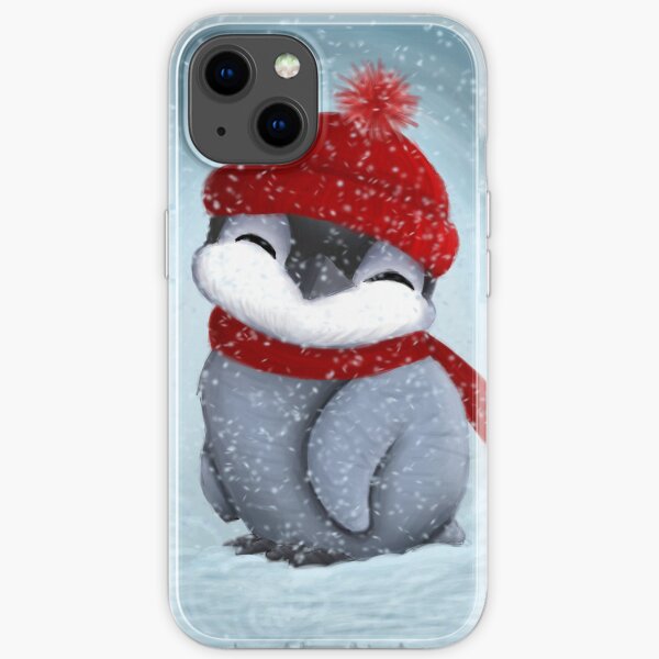 Baby penguin iPhone Soft Case