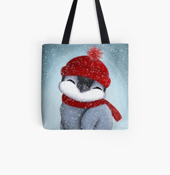 Baby penguin All Over Print Tote Bag