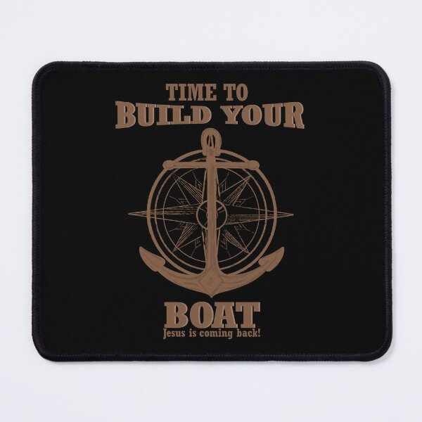 Item preview, I will build a boat - Brown designed and sold by SweetCreekFaith.