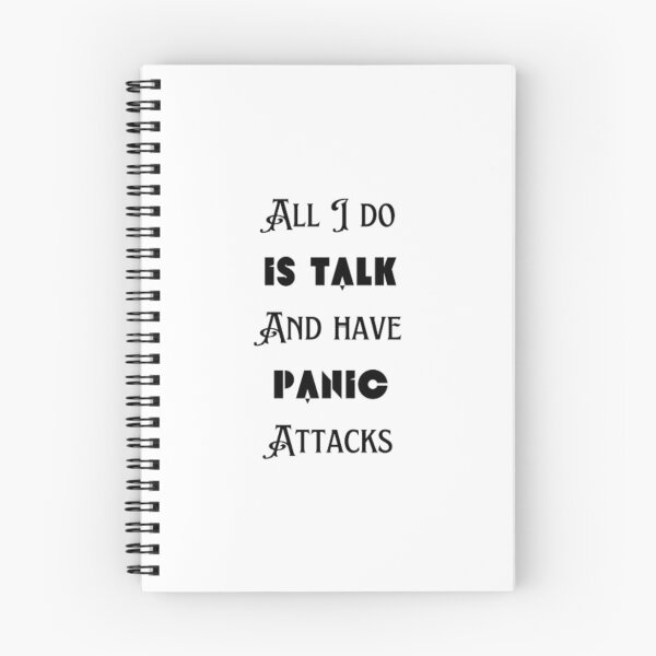 Item preview, All I do is talk and have panic attacks  designed and sold by TeePassion.