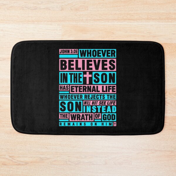 Item preview, John 3:36 Whoever Believes In The Son Has Eternal Life designed and sold by plushism.