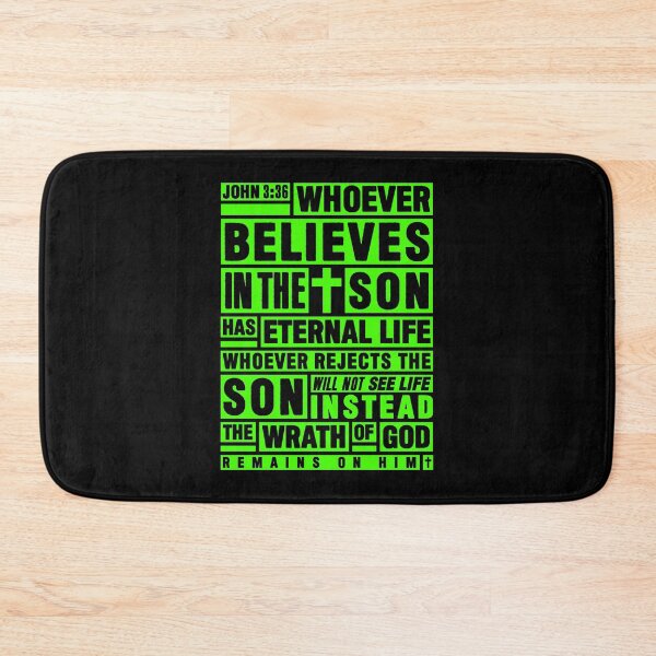 Item preview, John 3:36 Whoever Believes In The Son Has Eternal Life designed and sold by plushism.