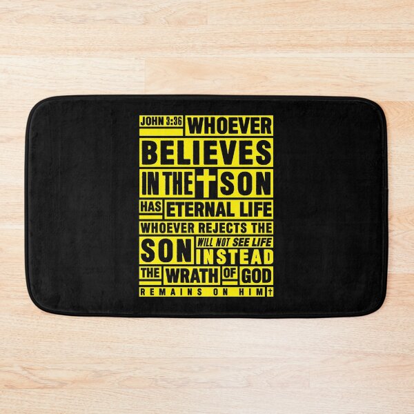 Item preview, John 3:36 Whoever Believes In The Son Has Eternal Life designed and sold by plushism.