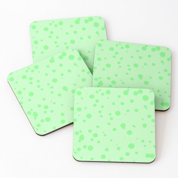 Item preview, Random Dots Repeat Green on Green 5748 designed and sold by Art in My Loft.