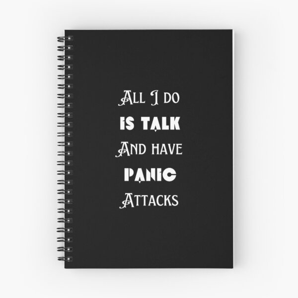 Item preview, All I do is talk and have panic attacks  designed and sold by TeePassion.