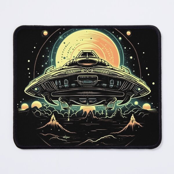 Item preview, Psychedelic UFO designed and sold by meshhead.
