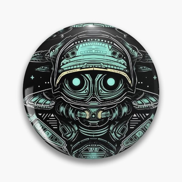 Item preview, Psychedelic Alien Head designed and sold by meshhead.