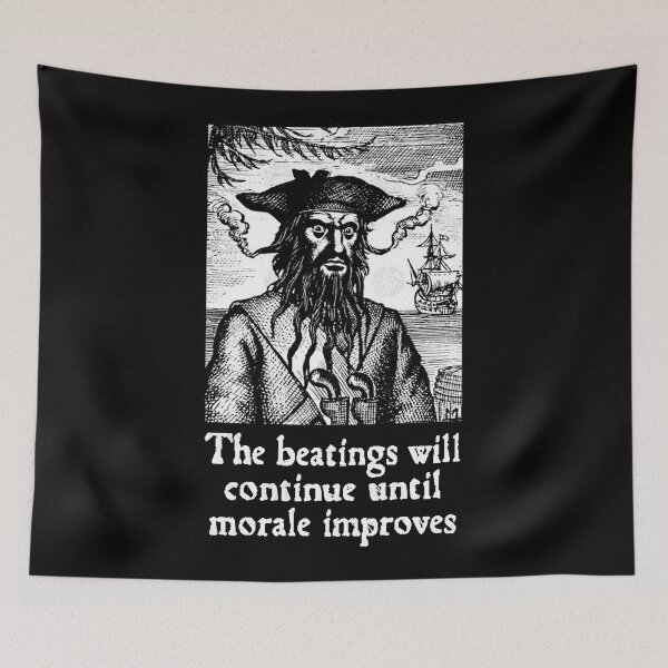 Item preview, The Beatings Will Continue until Morale Improves designed and sold by CireIakam.