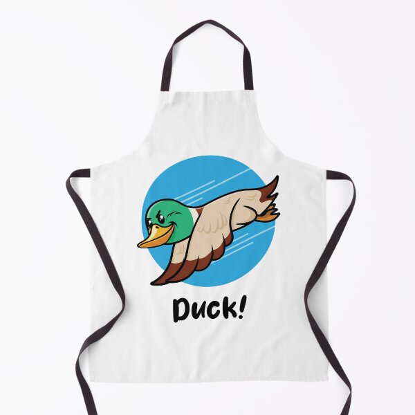Item preview, Duck the swooping duck (on light colors) designed and sold by messy-nessie.