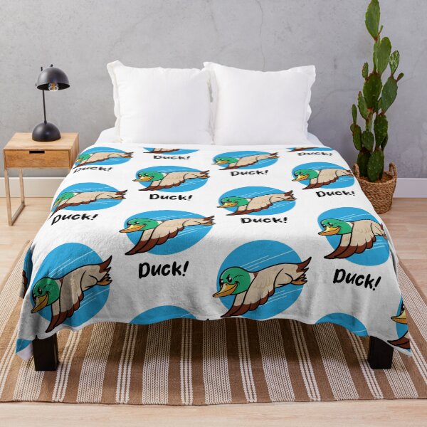 Item preview, Duck the swooping duck (on light colors) designed and sold by messy-nessie.