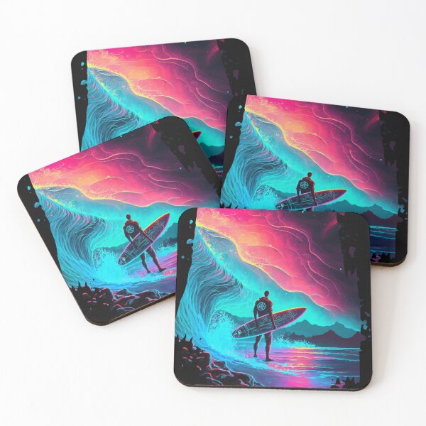 Item preview, Surfing Psychedelic Cosmic Universe 45 designed and sold by delroy66.