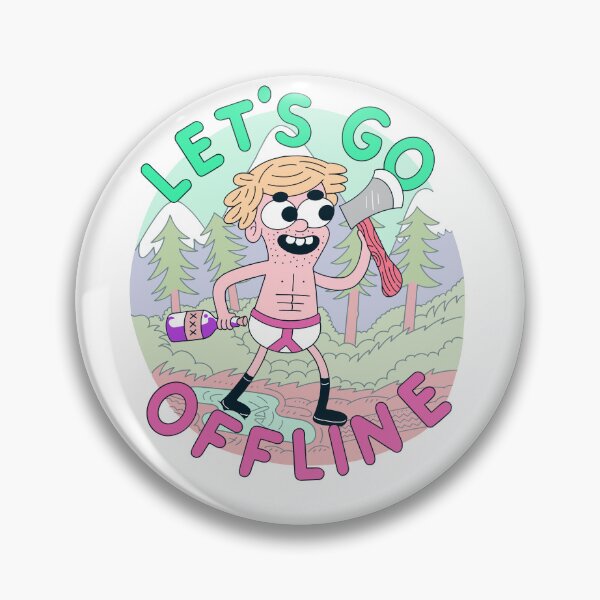 Item preview, Let’s go offline designed and sold by Aardwolf.