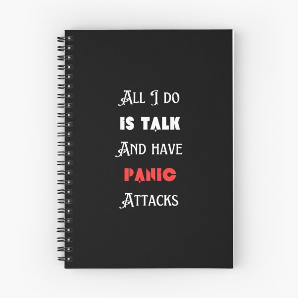 Item preview, All I do is talk and have panic attacks  designed and sold by TeePassion.