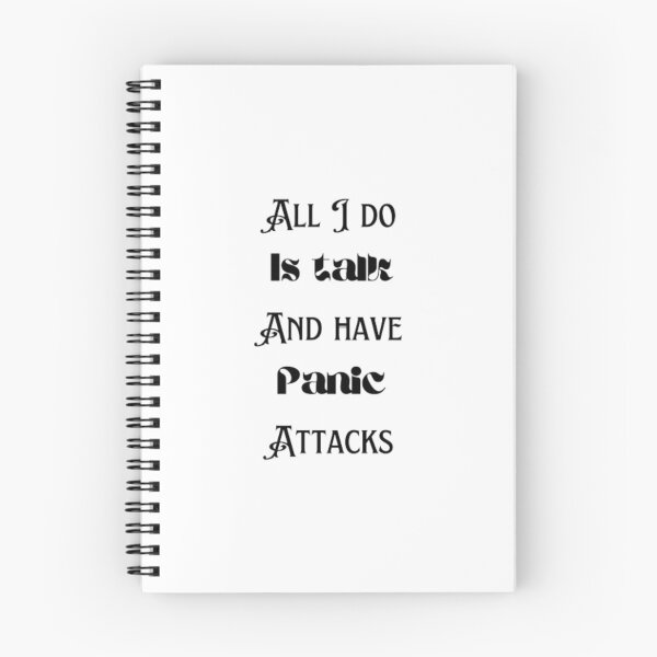 Item preview, All I do is talk and have panic attacks  designed and sold by TeePassion.