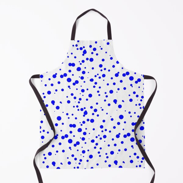 Item preview, Random Dots Repeat Blue on White 5748 designed and sold by Art in My Loft.