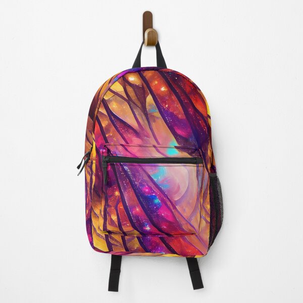 Item preview, colorful galaxy rainbow phoenix feather designed and sold by AstraNovaStudio.