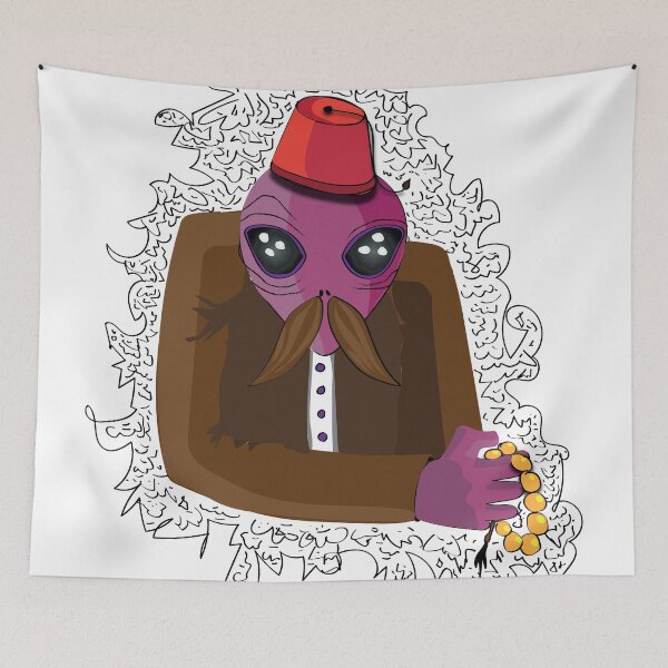 Item preview, Alien The Ottoman designed and sold by ubustudio.