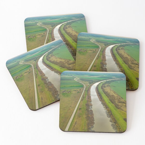 Item preview, Road meets Channel - Nature Landscape Photo  designed and sold by DavorNS.
