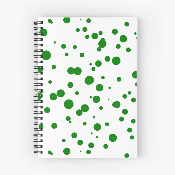 Item preview, Random Dots Repeat Green on White 5748 designed and sold by Art in My Loft.