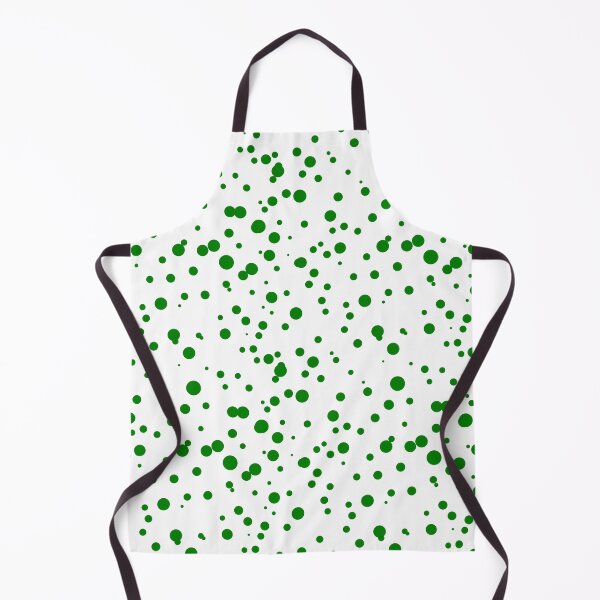 Item preview, Random Dots Repeat Green on White 5748 designed and sold by Art in My Loft.