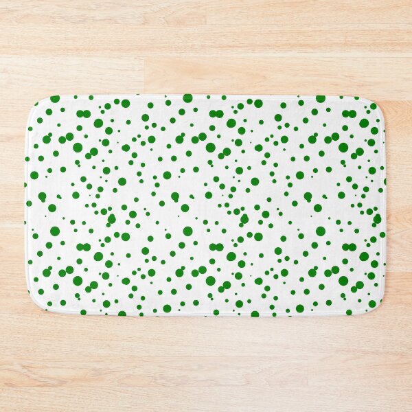 Item preview, Random Dots Repeat Green on White 5748 designed and sold by Art in My Loft.