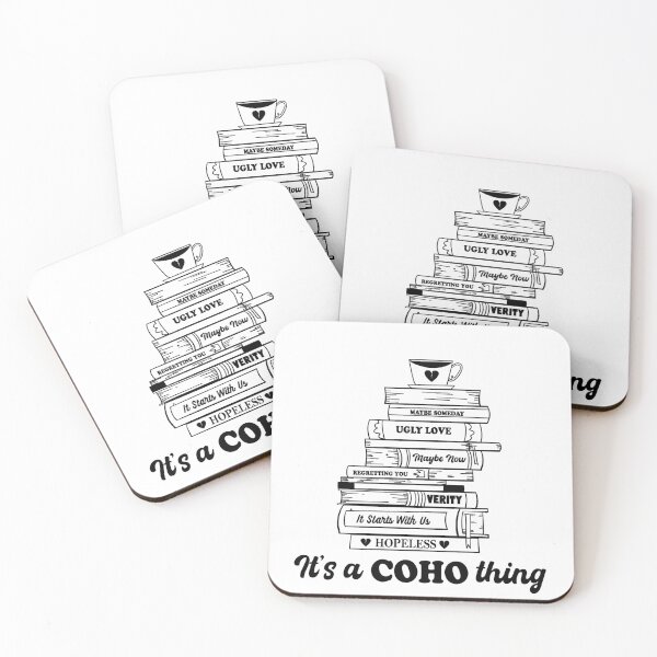 Item preview, Copy of It's A COHO Thing, Colleen Hoover, It Starts With Us, Lily Bloom, Colleen Hoover Books, Bookish Merch, Book Lover Gift, Bookworm designed and sold by Gabriellina.
