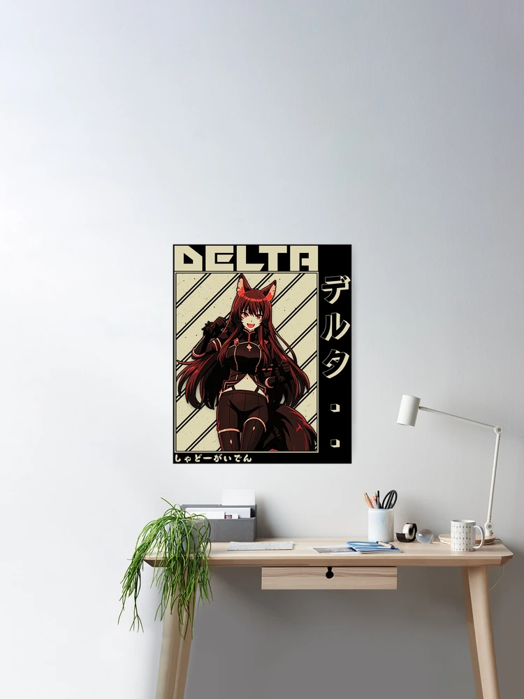 Kage No Jitsuryokusha Ni Naritakute! Delta Anime Poster Canvas