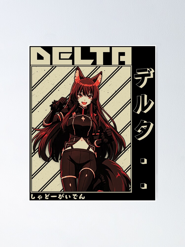 Kage No Jitsuryokusha Ni Naritakute! Delta Anime Poster Canvas