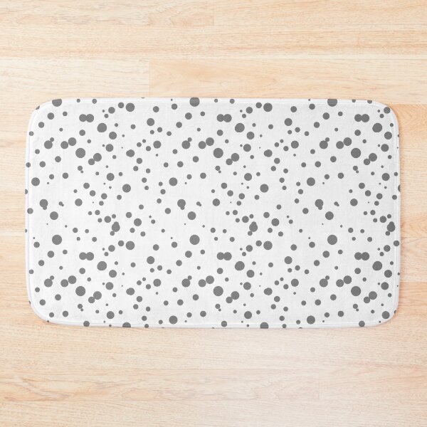Item preview, Random Dots Repeat Grey on White 5748 designed and sold by Art in My Loft.
